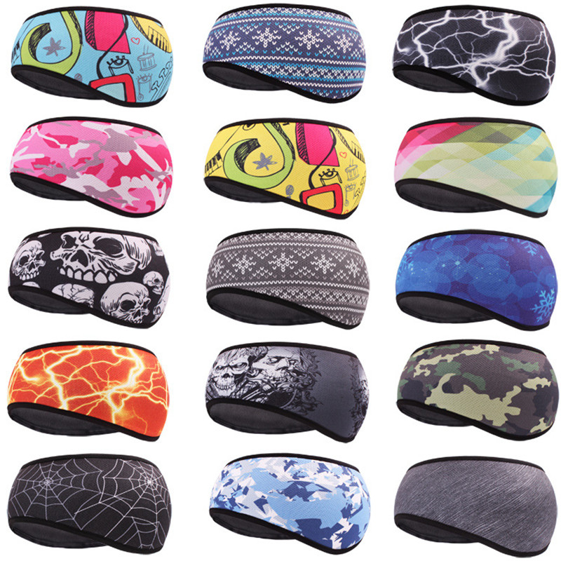 Fleece Ear Warmer Band - W nowym stylu zimowy ocieplacz na