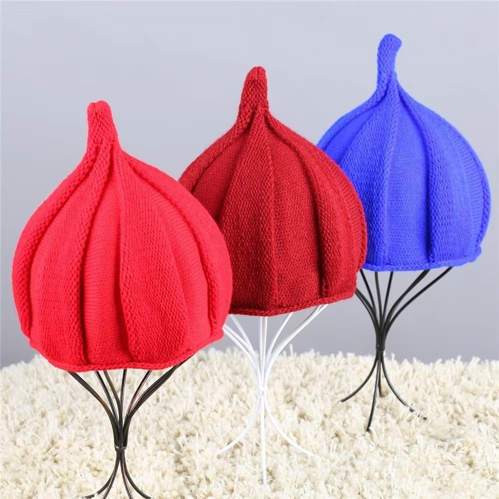 Knit Beanie Hat Warm - Prosta czapka beanie z dzianiny w