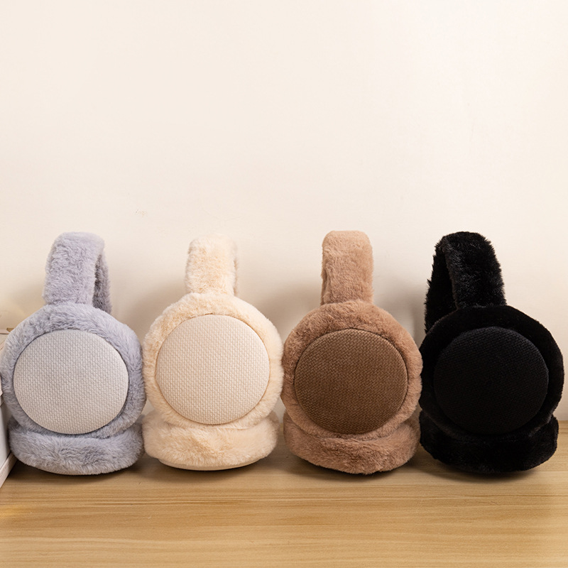 Earmuffs Foldable - Regulowane, składane zimowe nauszniki, modne nauszniki