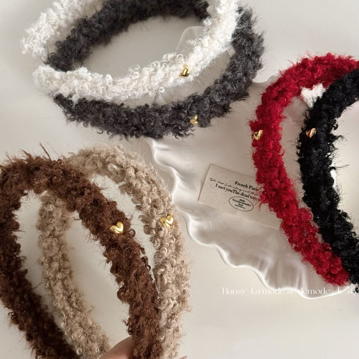 Winter Headband Fleece - Zimowe polarowe opaski na głowę z
