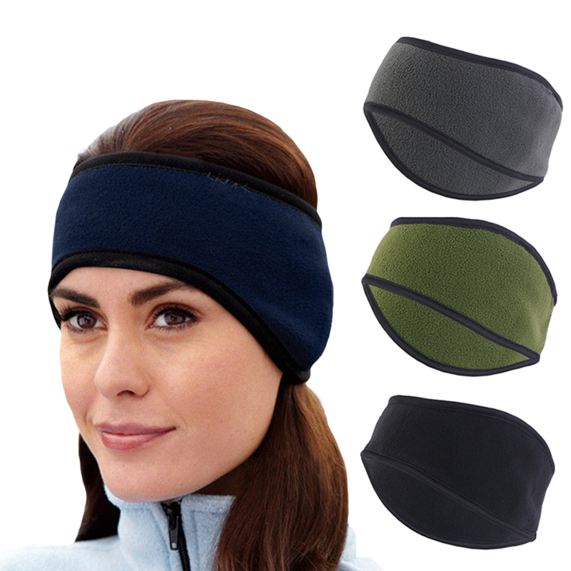 Fleece Ear Warmer Band - Nowe zimowe nauszniki z polaru Ocieplacze