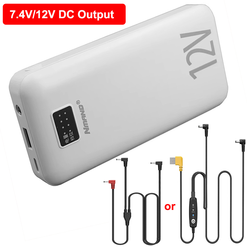 Heated Vest Battery - Powerbank 12V DC 18000mAh do kamizelki