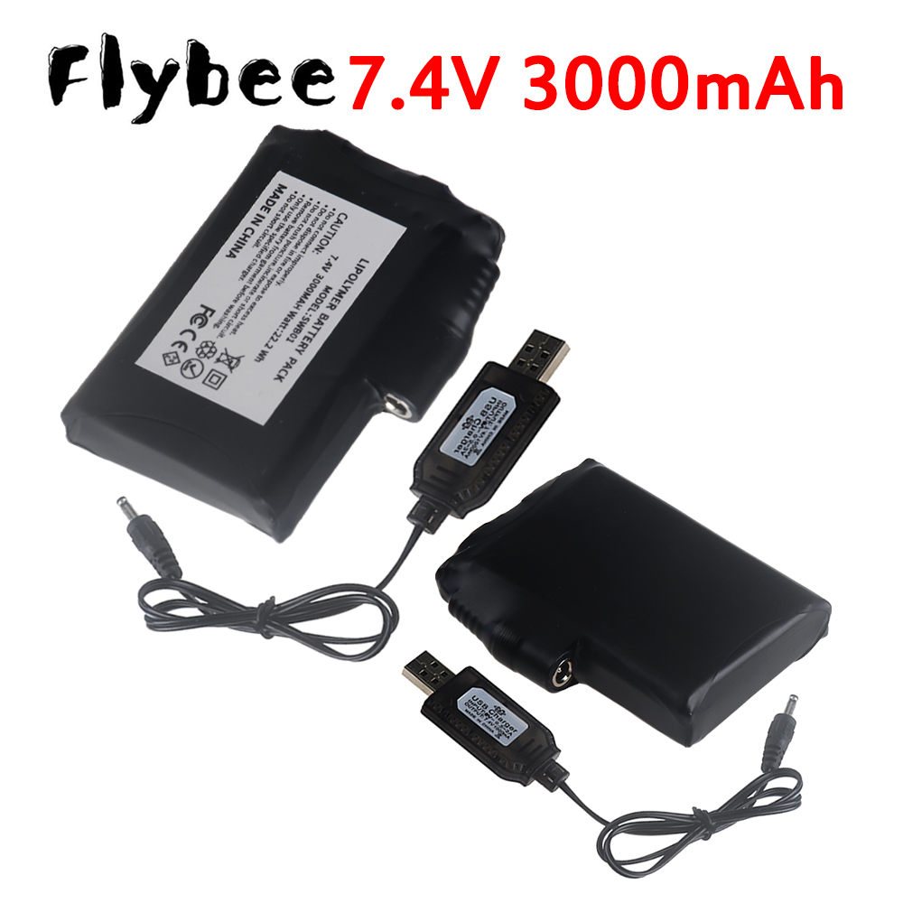Heated Vest Battery - Akumulator litowo-polimerowy 7,4 V 3000 mAh