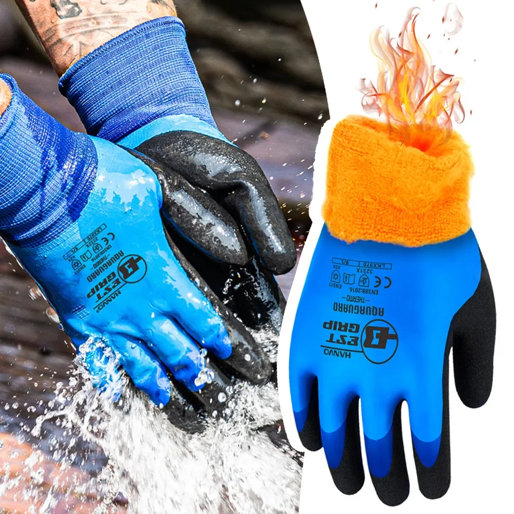 Snow Glove Insulated - Wodoodporne zimowe rękawice robocze Doskonała powłoka