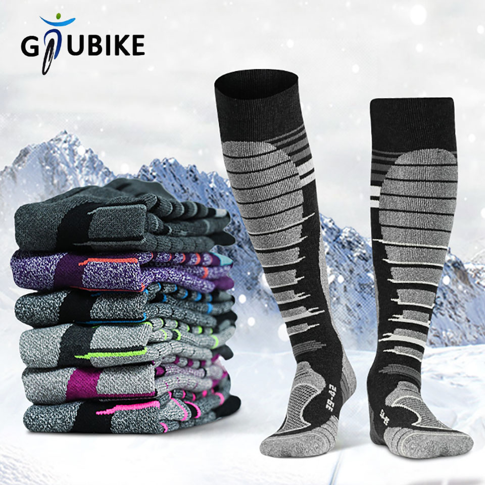 Thermal Sock Wool - Skarpety narciarskie z wełny merino GTUBIKE,