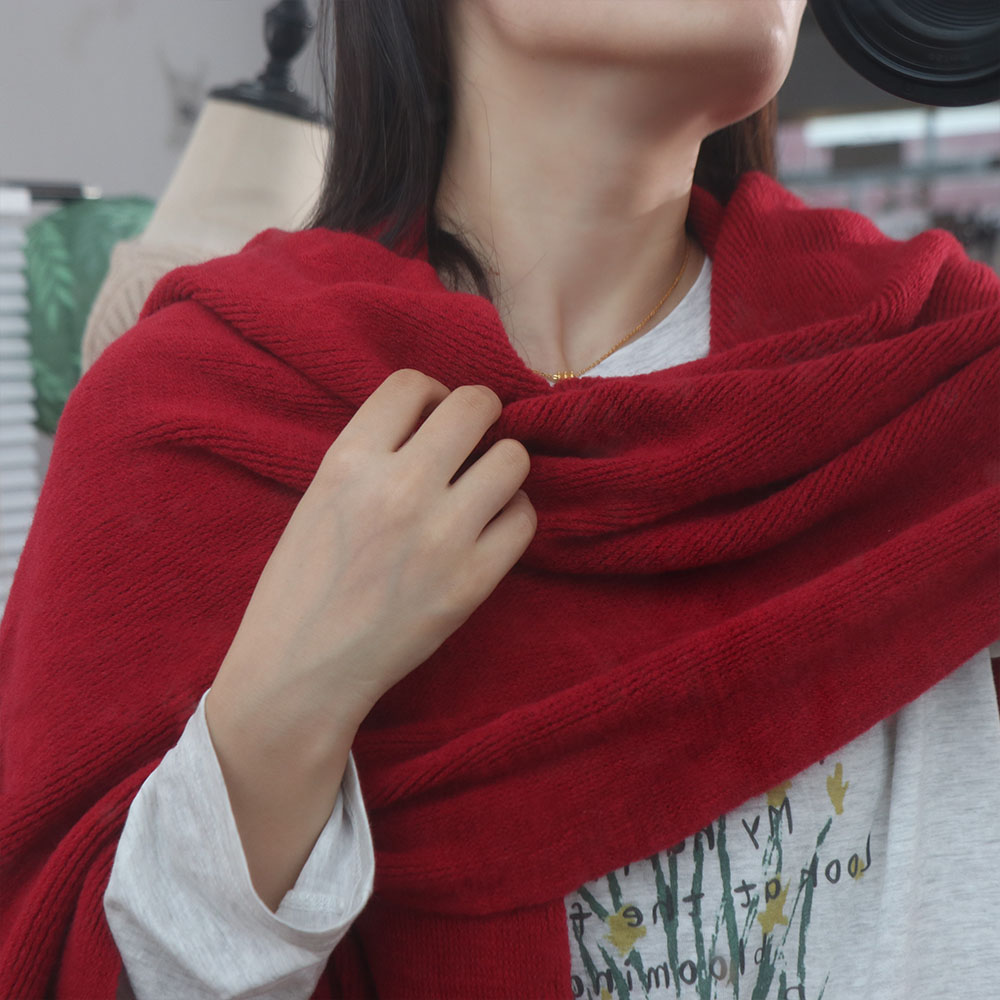 Wool Scarf Men - Wysokiej jakości męski szalik wełniany w