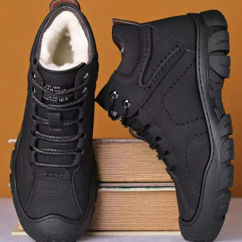 Waterproof Winter Boot - Męskie sznurowane botki do kostki Nowe