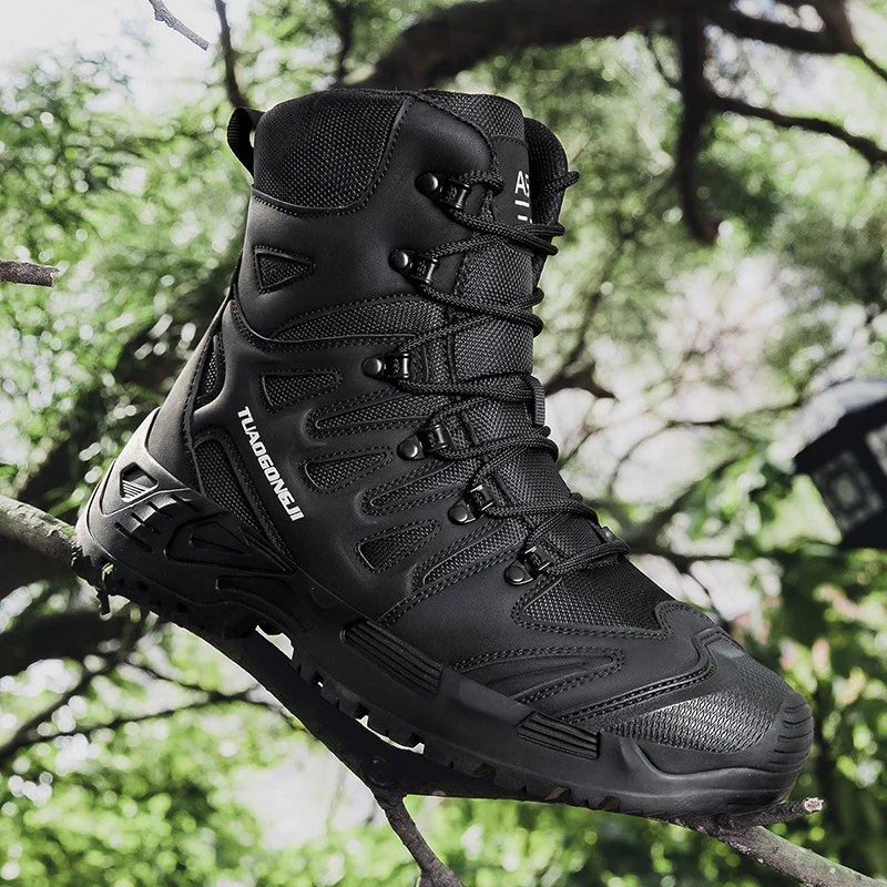 Waterproof Winter Boot - Męskie buty taktyczne trekkingowe outdoorowe, botki