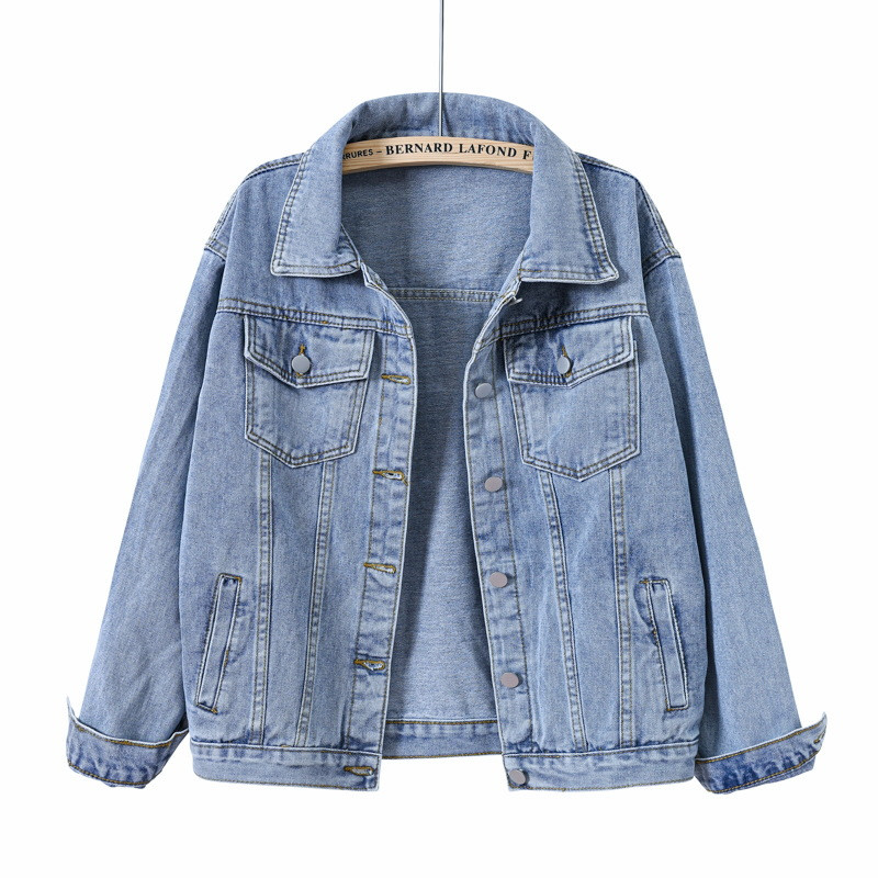 Down Jacket Packable - Kurtka jeansowa damska NOWA wiosenna kurtka