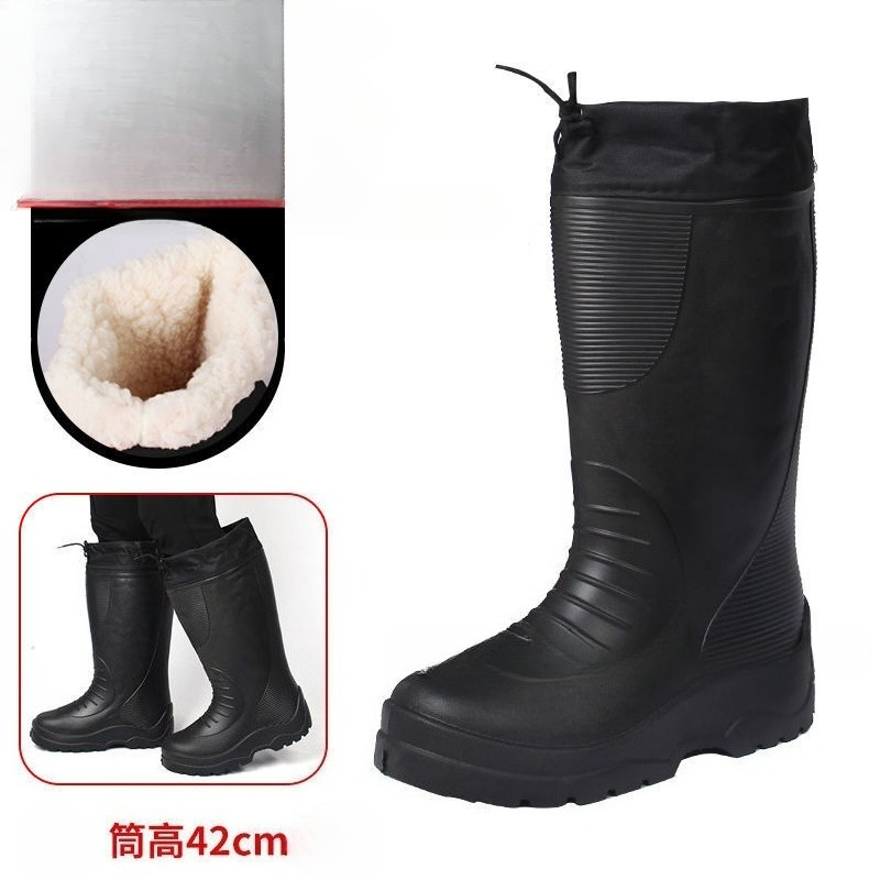 Waterproof Winter Boot - Męskie Damskie Ekskluzywne Kalosze Zamknięte Wodoodporne