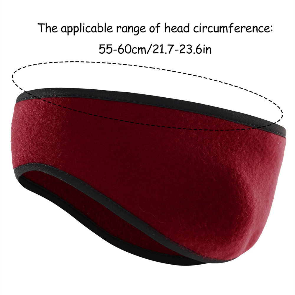 1 szt. Zimowe polarowe nauszni – Fleece Ear Warmer Band recenzja i cena