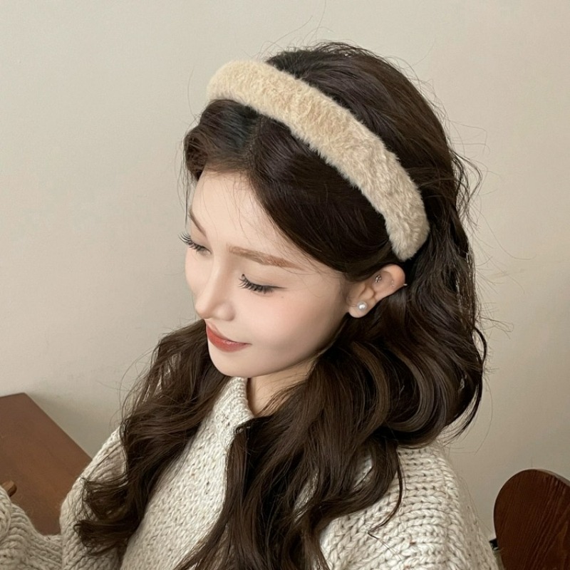 Koreańskie miękka opaska damsk – Winter Headband Fleece recenzja i cena