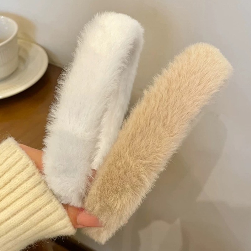 Koreańskie miękka opaska damsk – Winter Headband Fleece recenzja i cena