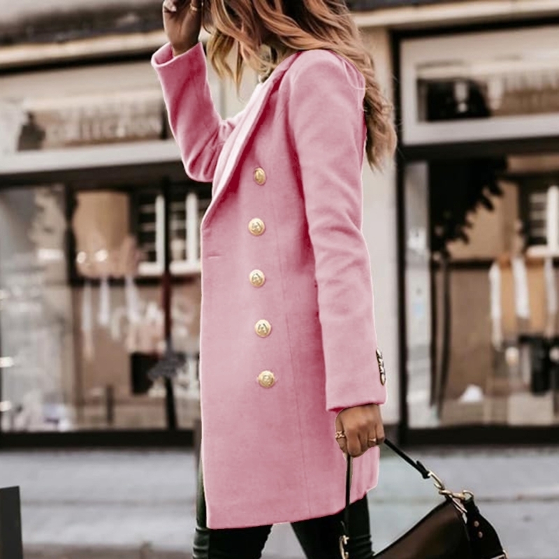 652F Damskie płaszcze wełniane – Wool Coat Peacoat recenzja i cena