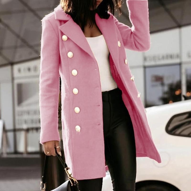 652F Damskie płaszcze wełniane – Wool Coat Peacoat recenzja i cena