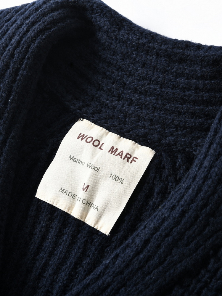 Męski sweter z grubej dzianiny – Wool Scarf Men recenzja i cena