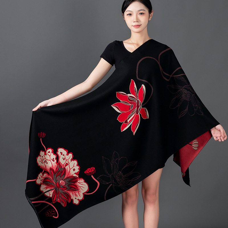 Damski Zimowy Szal Kaszmirowy  – Shawl Wrap Winter recenzja i cena