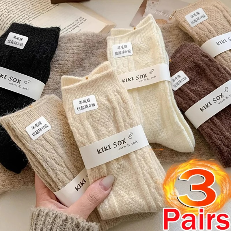 3 pary kaszmirowych skarpet we – Thermal Sock Wool recenzja i cena