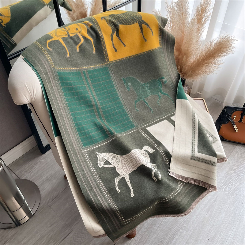 Luksusowy szalik damski zimowy – Cashmere Pashmina Wrap recenzja i cena