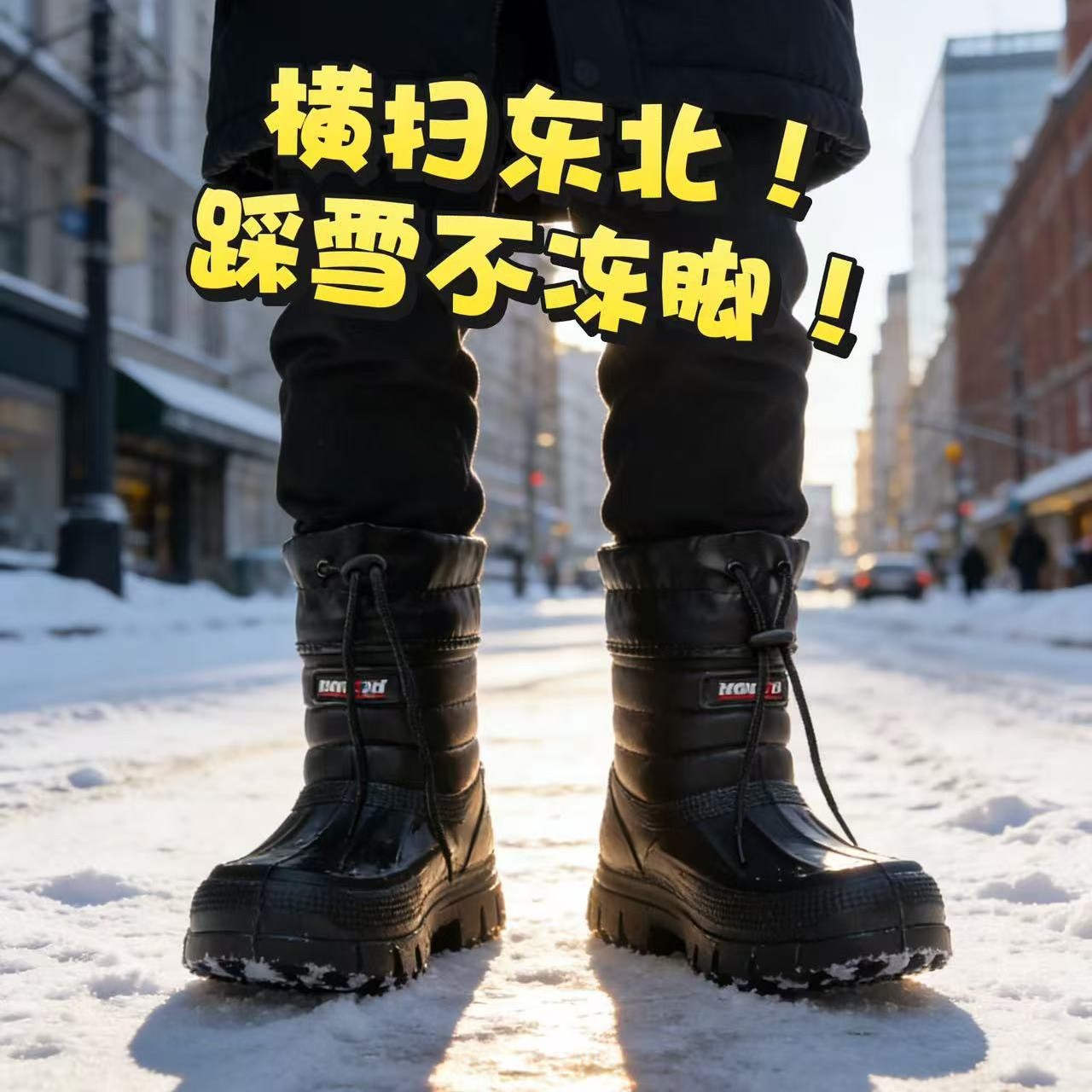 Męskie buty śniegowce, nowe, o – Waterproof Winter Boot recenzja i cena