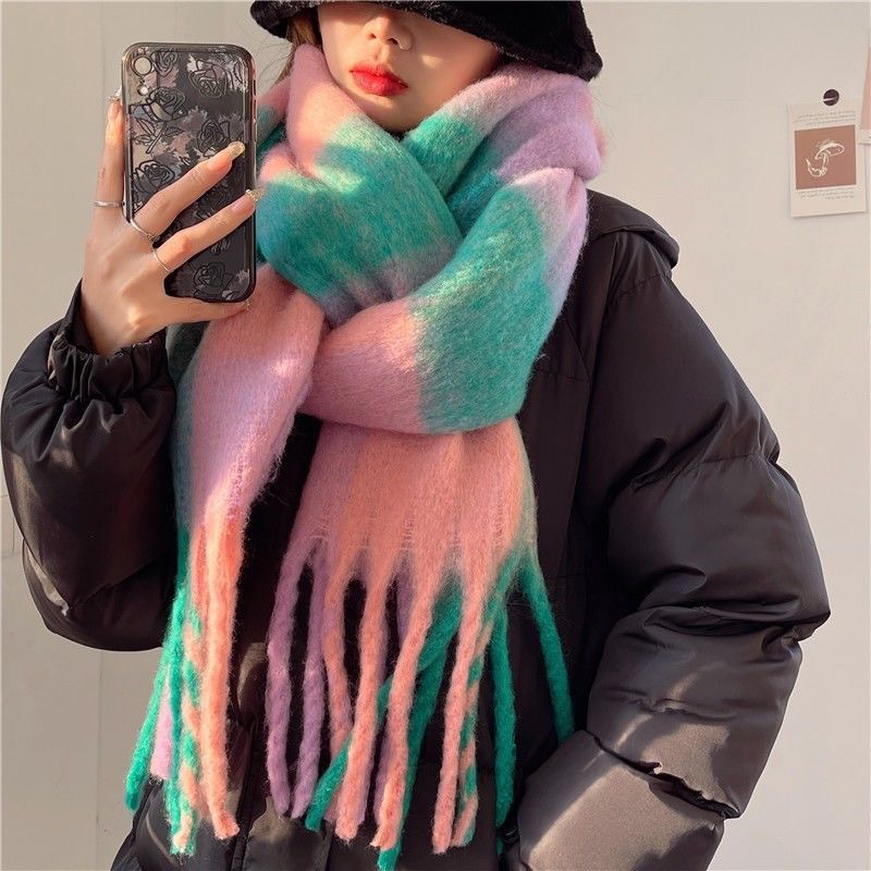2025 nowy zimowy gruby ciepły  – Cashmere Pashmina Wrap recenzja i cena