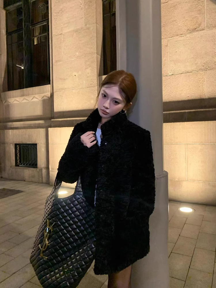 Damska kurtka/płaszcz z wełny  – Wool Coat Peacoat recenzja i cena
