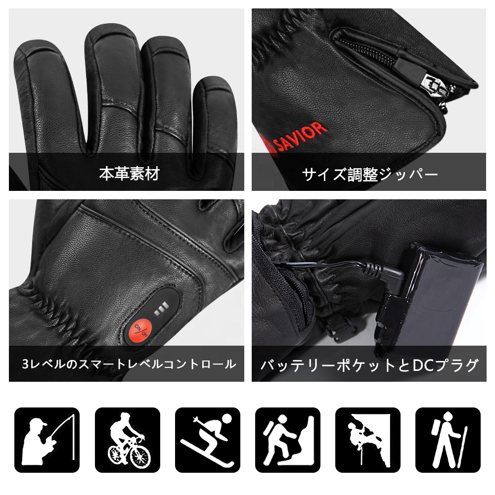 Podgrzewane skórzane rękawice  – Hand Warmer Electric recenzja i cena