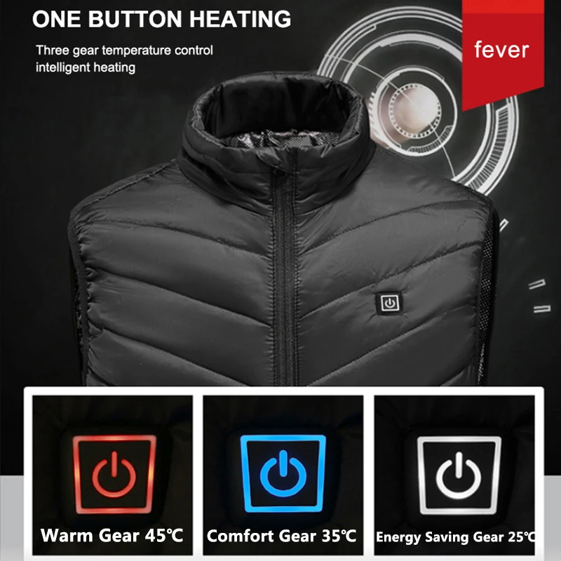 Elektryczna podgrzewana kamize – Heated Vest Battery recenzja i cena