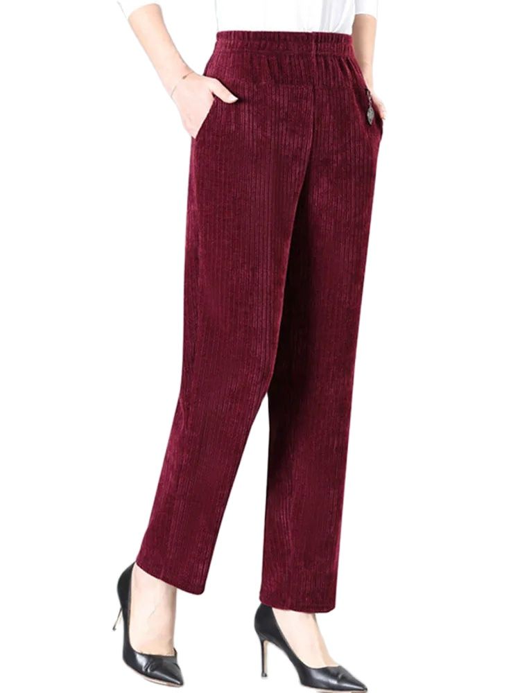 Oversize XL-8XL spodnie sztruk – Corduroy Pant Warm recenzja i cena