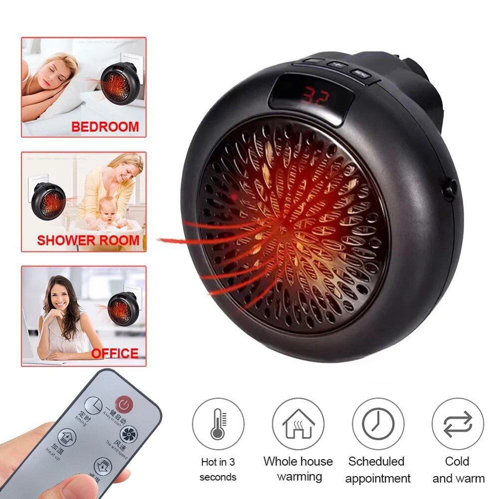 900W Mini wtyczka elektryczny  – Hand Warmer Electric recenzja i cena