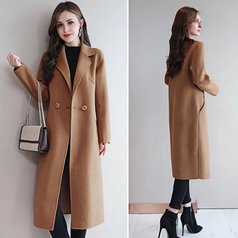 Eleganckie damskie płaszcze we – Wool Coat Peacoat recenzja i cena