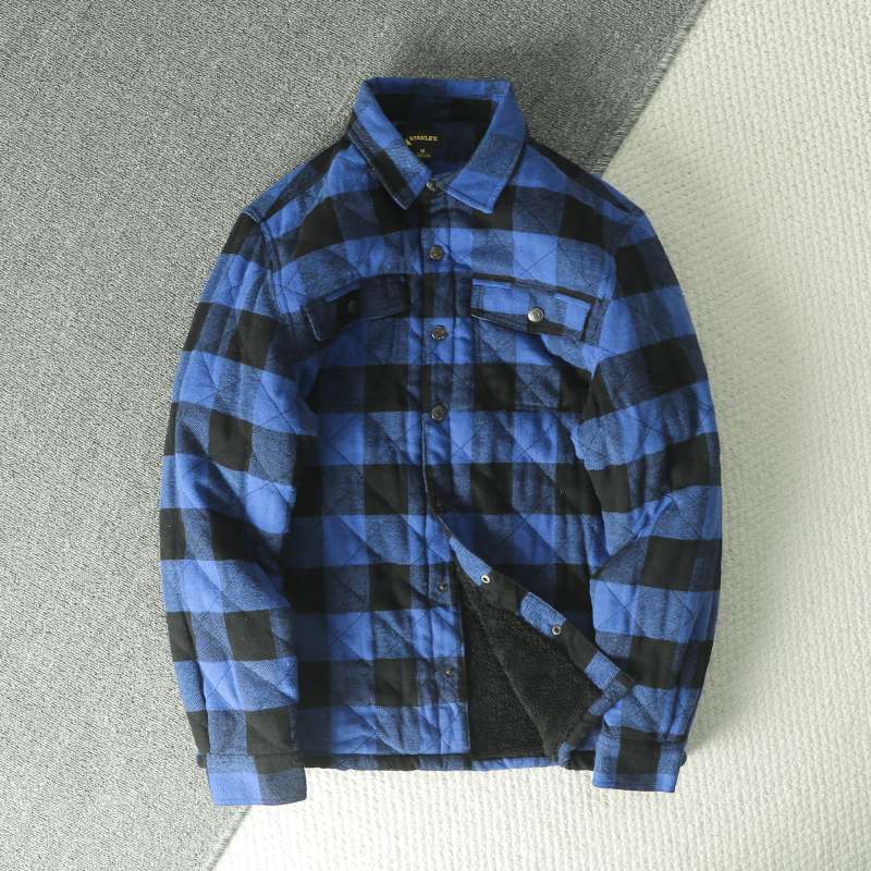 Męska koszula-kurtka z polaru  – Flannel Shirt Lined recenzja i cena