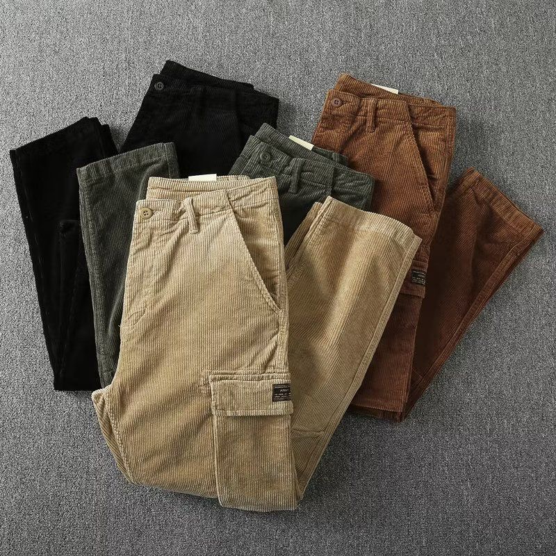 Wiosna i jesień Nowa moda Jedn – Corduroy Pant Warm recenzja i cena