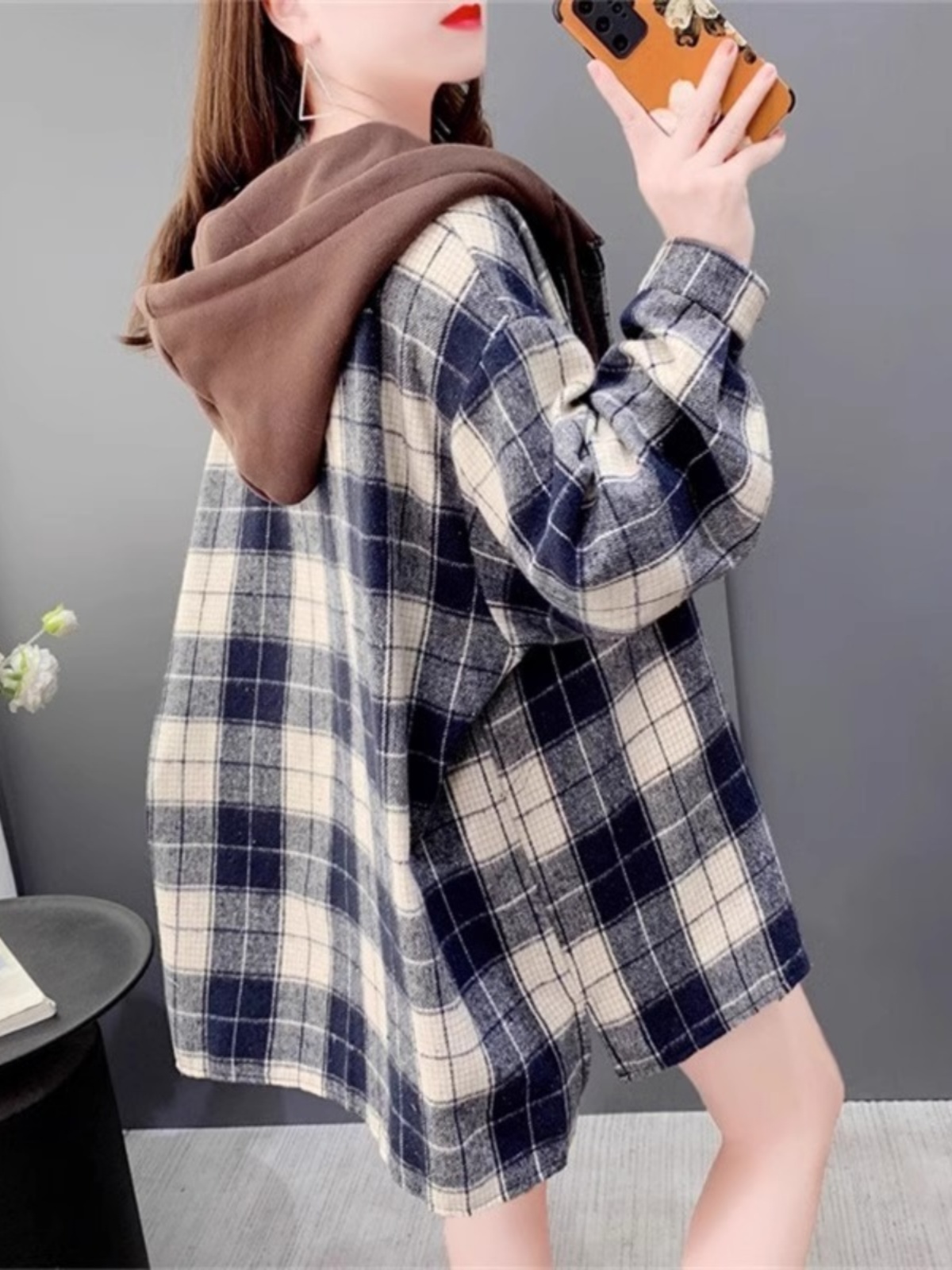 Damska, obszerna koszula flane – Flannel Shirt Lined recenzja i cena