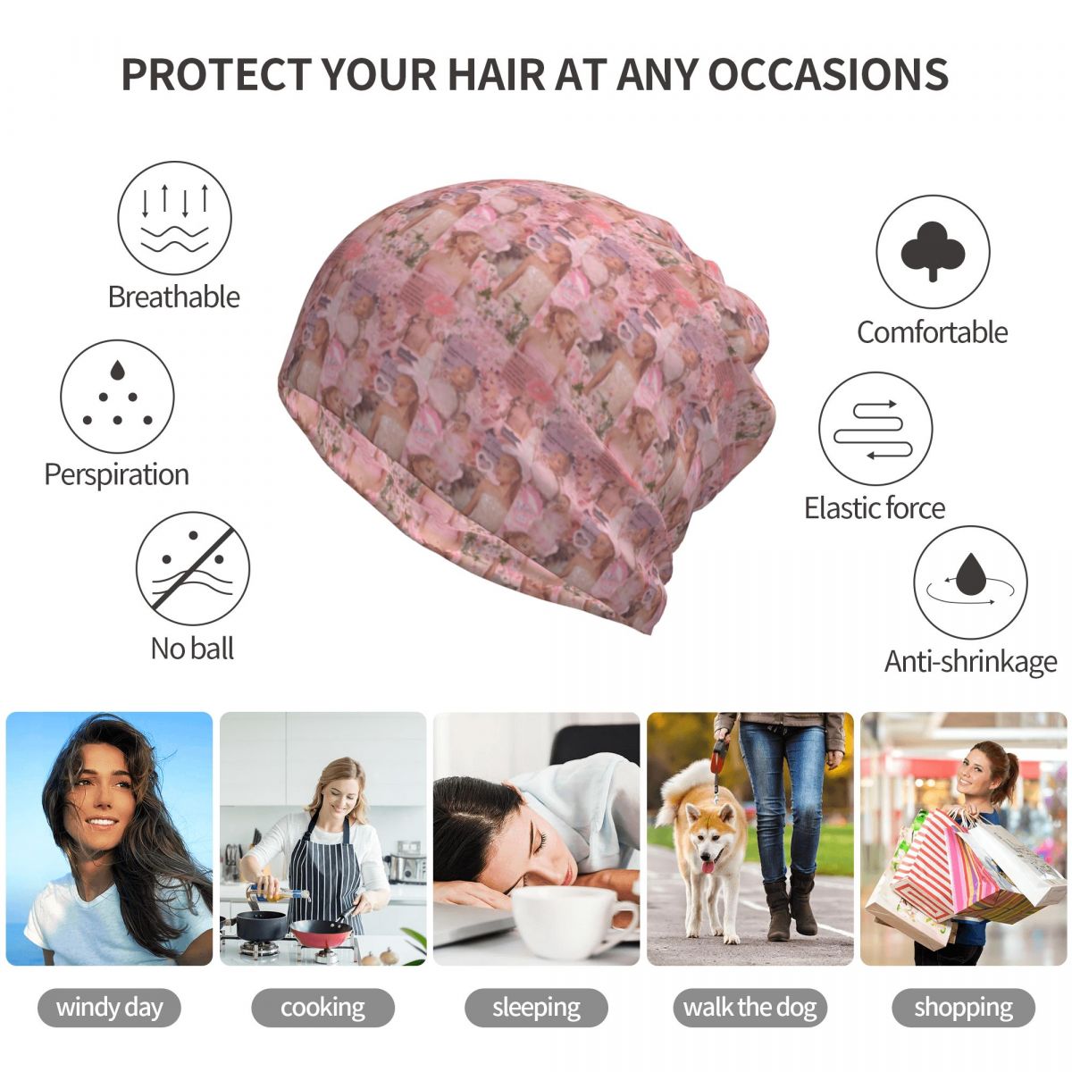 Ariana Grande Piosenkarka Band – Knit Beanie Hat Warm recenzja i cena