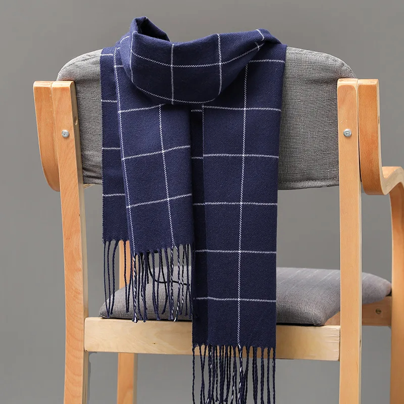 2023 Nowy zimowy szalik męski  – Wool Scarf Men recenzja i cena