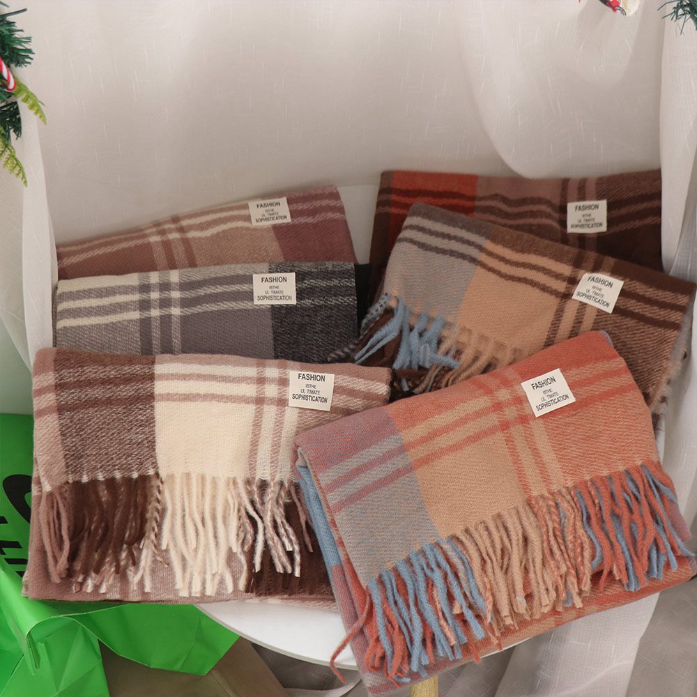 Casualowy, wiatroodporny, wełn – Wool Scarf Men recenzja i cena