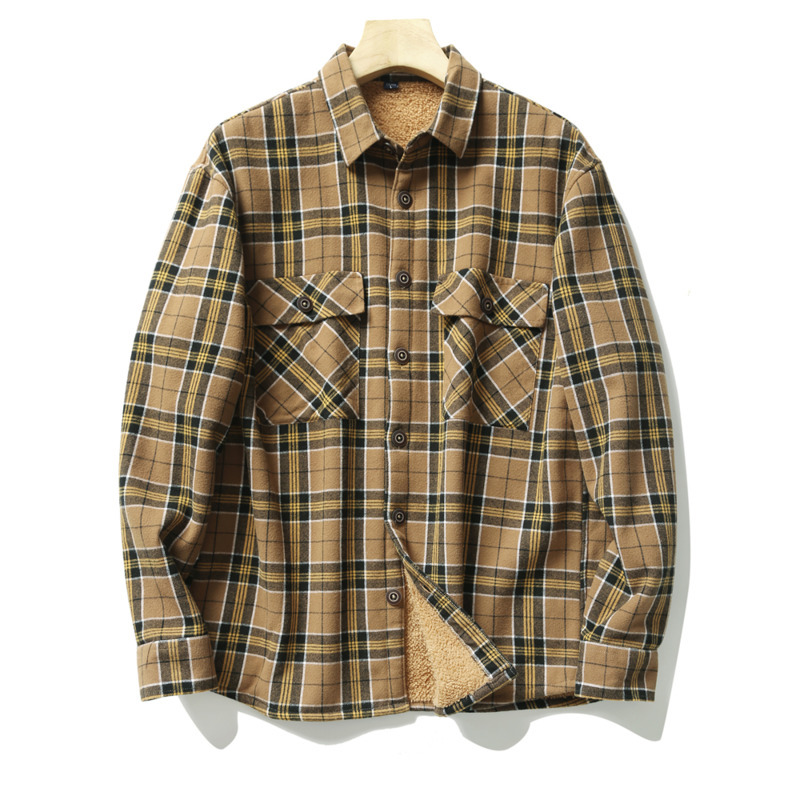 Męska koszula flanelowa w krat – Flannel Shirt Lined recenzja i cena