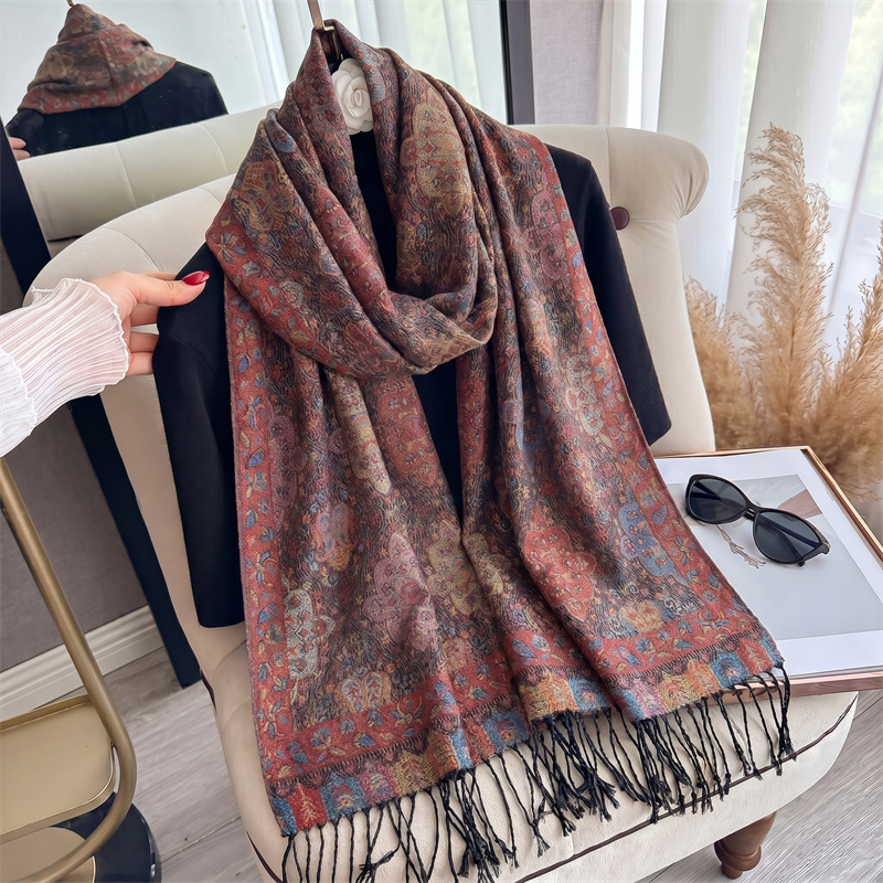 Nowe Luksusowe Damskie Jesienn – Cashmere Pashmina Wrap recenzja i cena