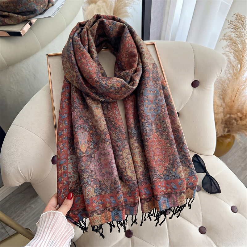 Nowe Luksusowe Damskie Jesienn – Cashmere Pashmina Wrap recenzja i cena