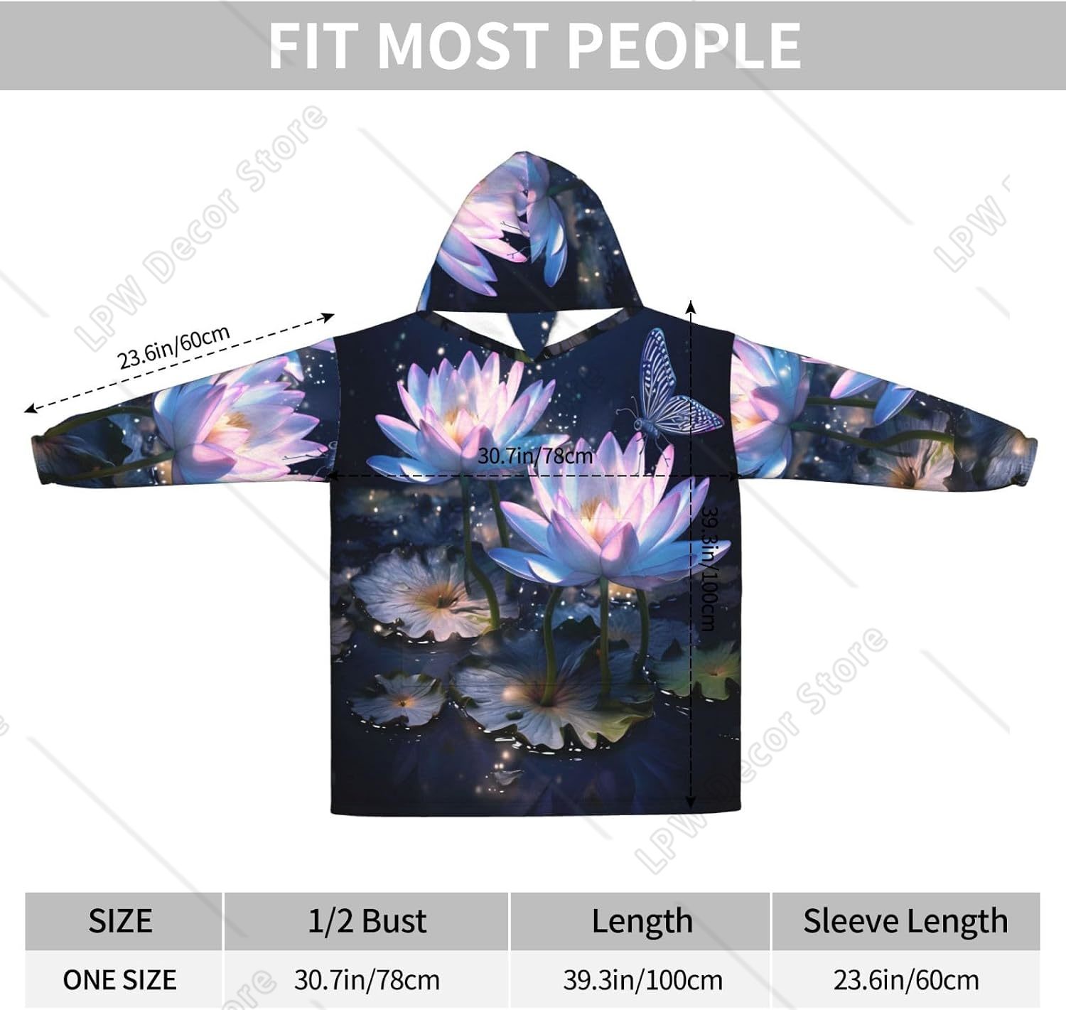 Koc z kapturem Fantasy Waterli – Sherpa Hoodie Fleece recenzja i cena