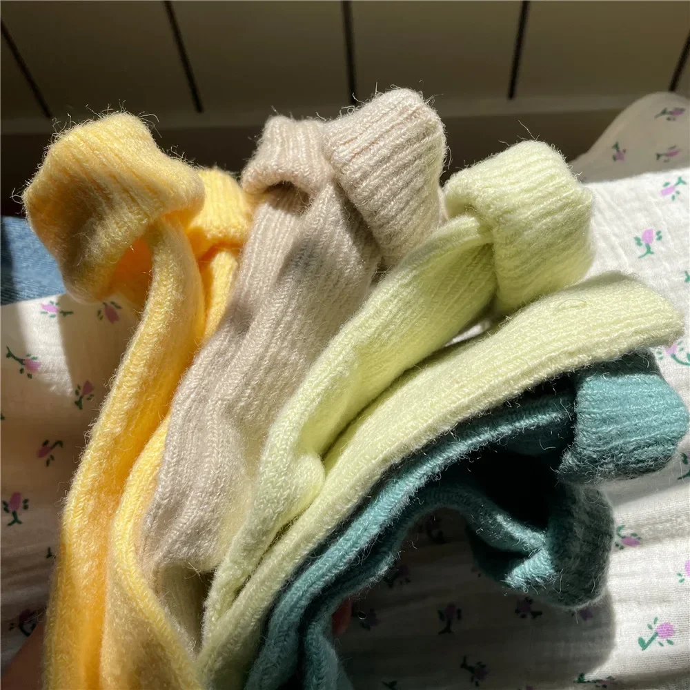 Jednolity kolor kobiety zimowe – Thermal Sock Wool recenzja i cena