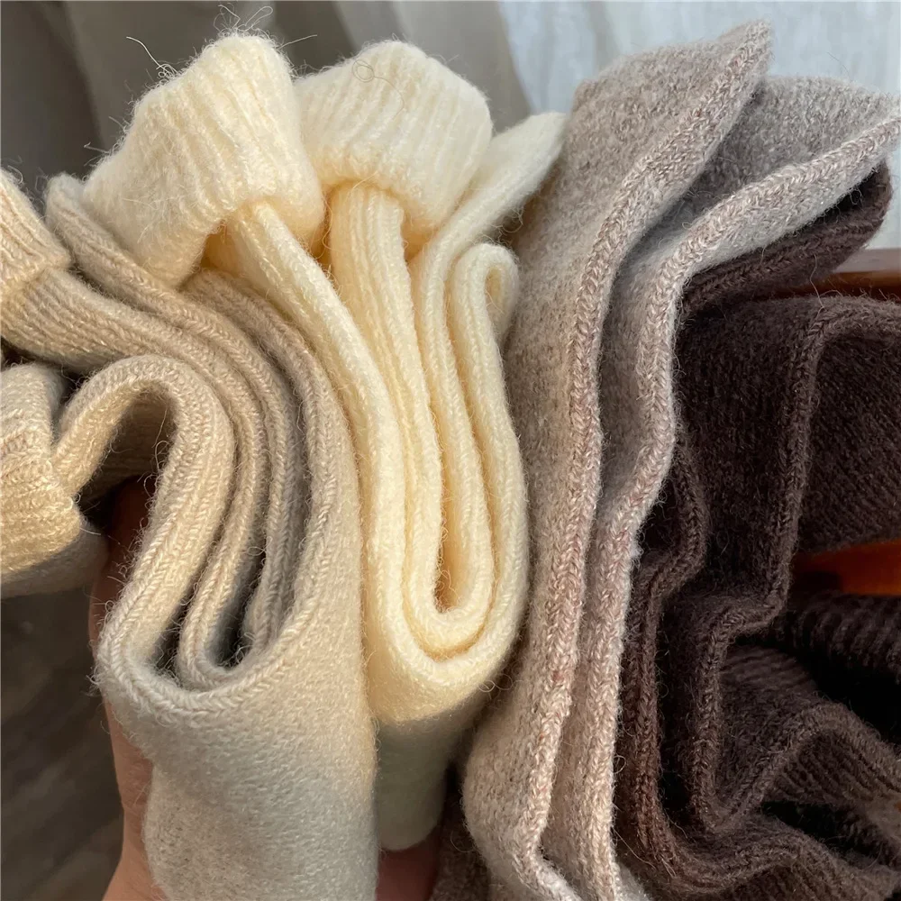 Jednolity kolor kobiety zimowe – Thermal Sock Wool recenzja i cena