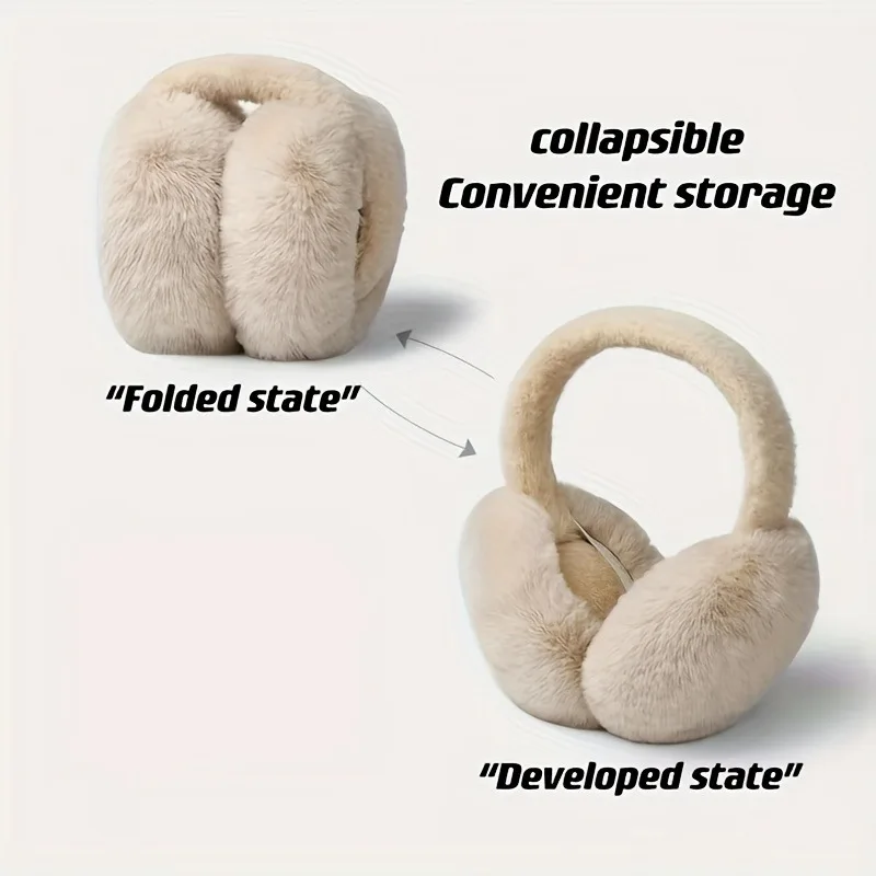 Składane i regulowane damskie  – Earmuffs Foldable recenzja i cena
