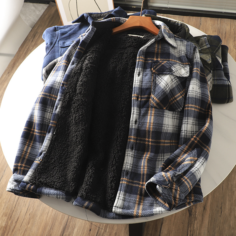 Męska koszula flanelowa w krat – Flannel Shirt Lined recenzja i cena