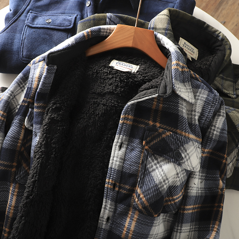 Męska koszula flanelowa w krat – Flannel Shirt Lined recenzja i cena