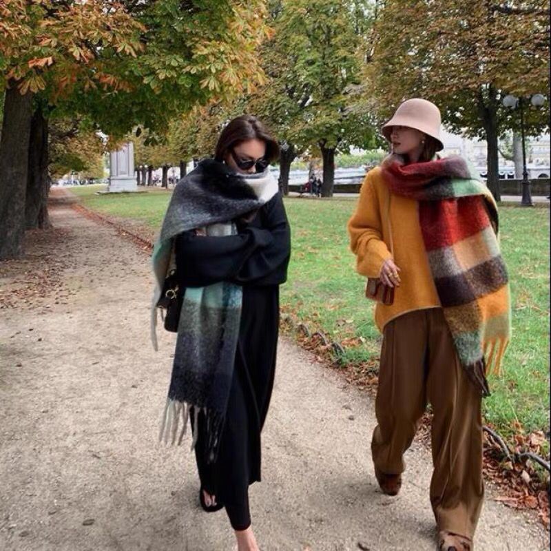 NOWY Luksusowy Zimowy Gruby Ci – Cashmere Pashmina Wrap recenzja i cena