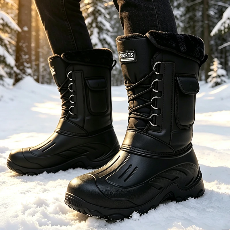 Męskie zimowe buty śniegowce b – Waterproof Winter Boot recenzja i cena