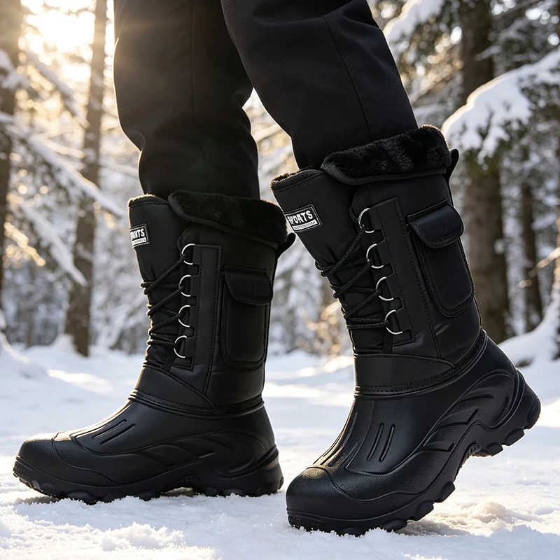 Męskie zimowe buty śniegowce b – Waterproof Winter Boot recenzja i cena