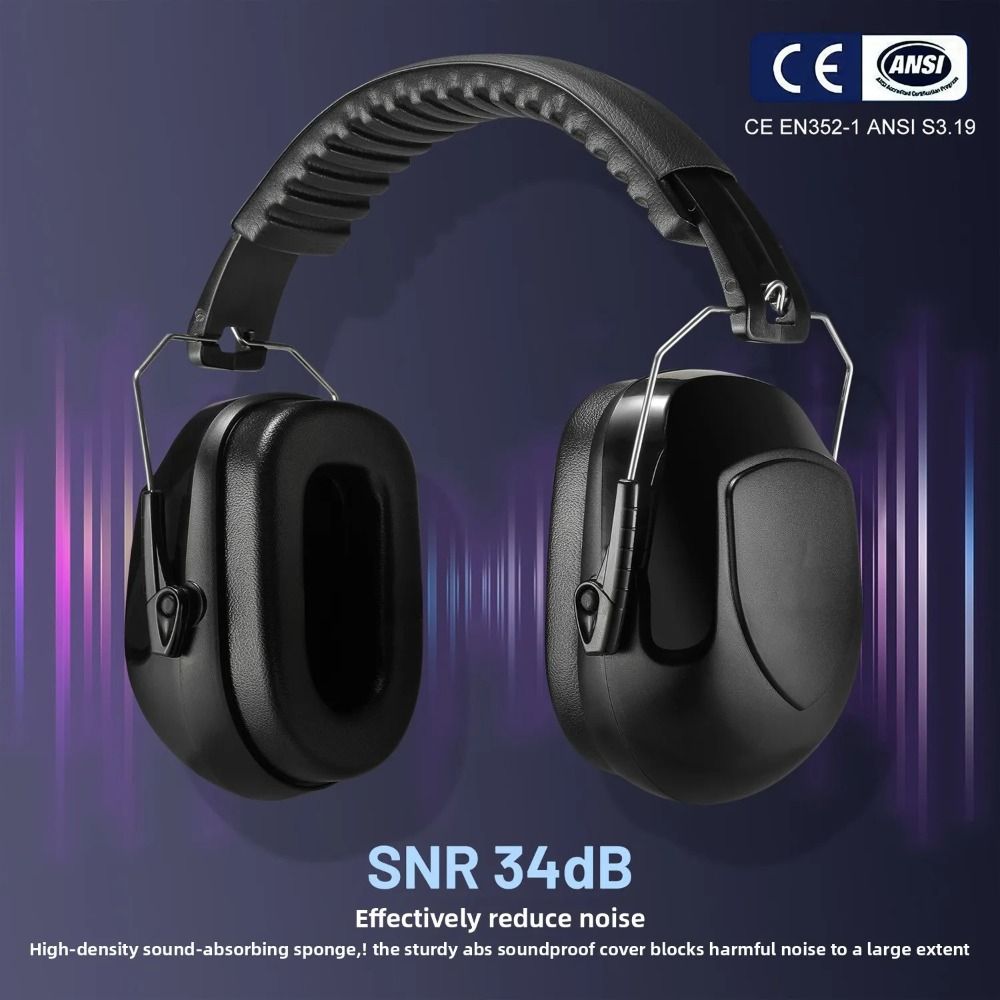Wytrzymałe, dźwiękoszczelne na – Earmuffs Foldable recenzja i cena